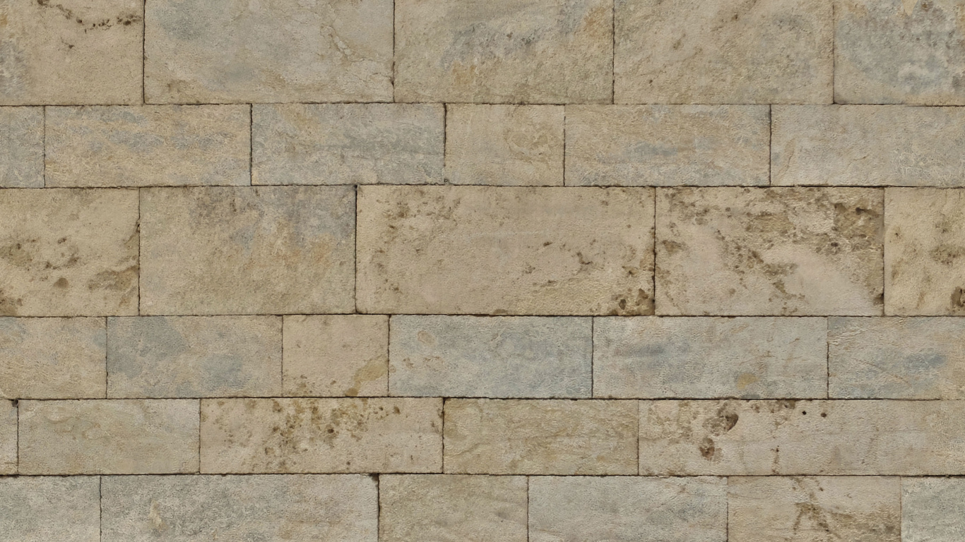 Pared de Ladrillo Marrón y Gris. Wallpaper in 1366x768 Resolution