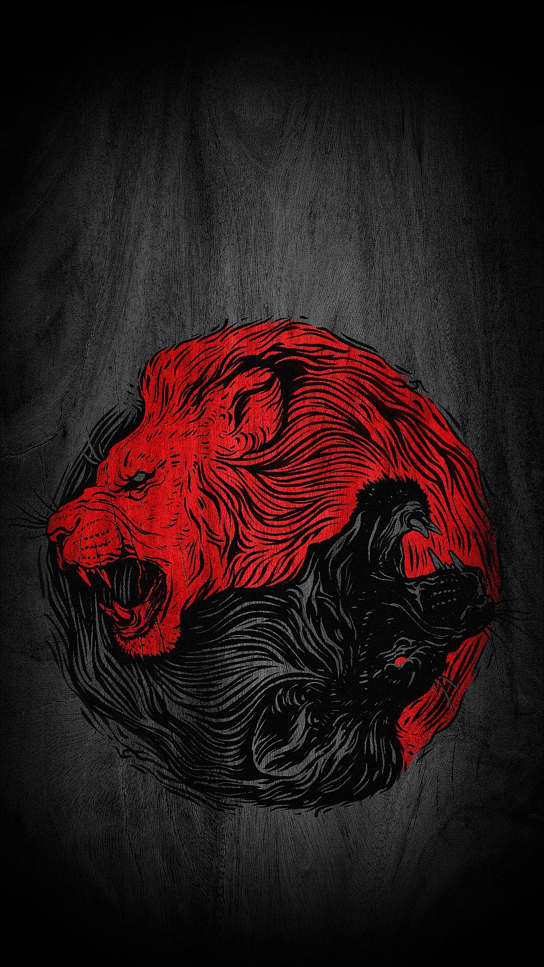 Carnivore, Cartoon, Malerei, Raubkatze, Lion. Wallpaper in 1080x1920 Resolution