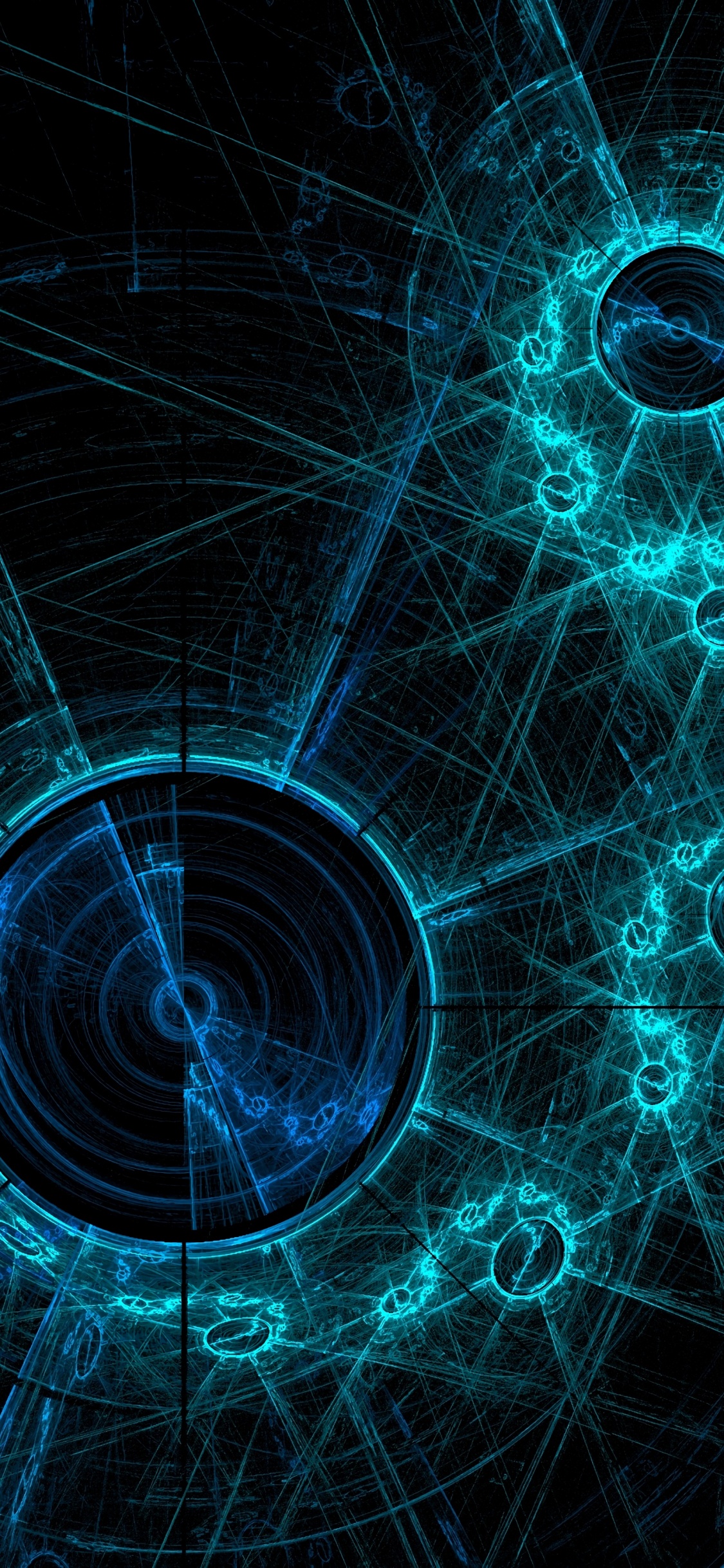 Lámpara Azul y Blanca. Wallpaper in 1125x2436 Resolution