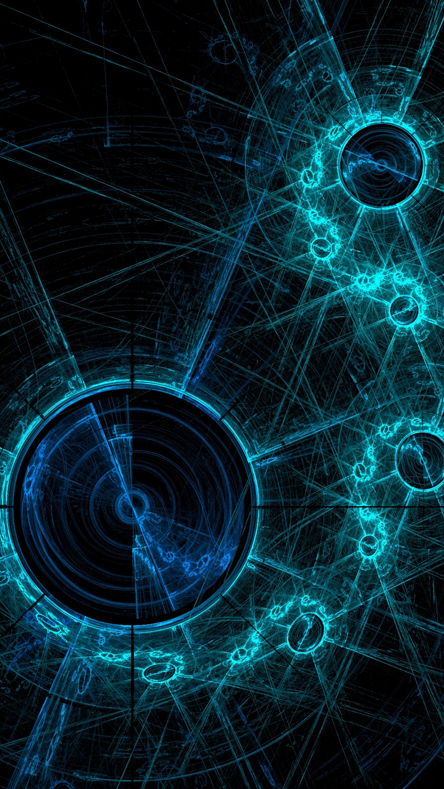 Lámpara Azul y Blanca. Wallpaper in 1440x2560 Resolution