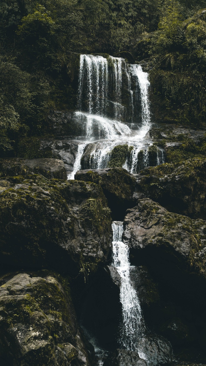 Apple, Wasserfall, Wasserressourcen, Gewässer, Naturlandschaft. Wallpaper in 720x1280 Resolution