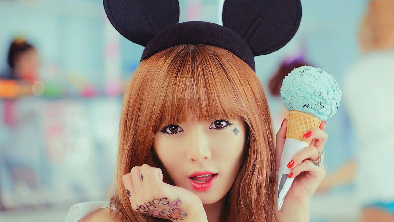 Hyuna Ice Cream, Hyuna, Ice Cream, 4Minute, Hair. Wallpaper in 1280x720 Resolution