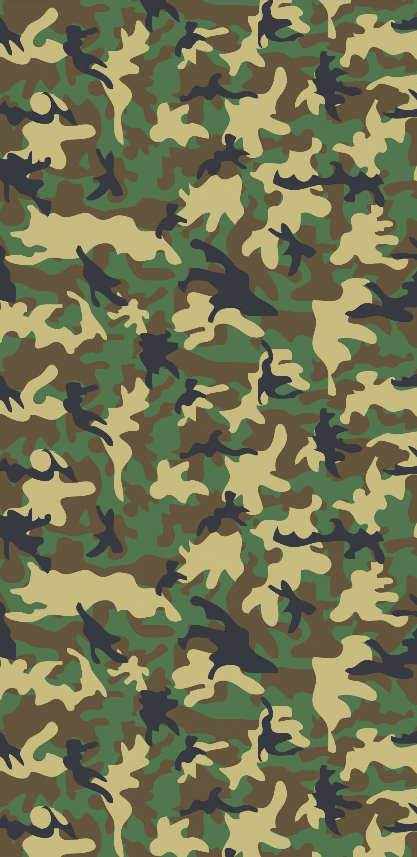 伪装, 军的伪装, 绿色的, 视频剪辑, 紧身裤 壁纸 1440x2960 允许