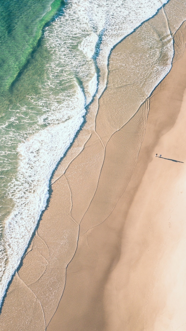 Shore, Sea, Water, Wood, Road Surface. Wallpaper in 720x1280 Resolution