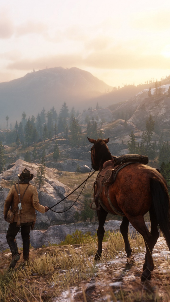 Red Dead Redemption 2, Red Dead Redemption, Grand Theft Auto v, Red Dead Online, Rockstar Games. Wallpaper in 720x1280 Resolution
