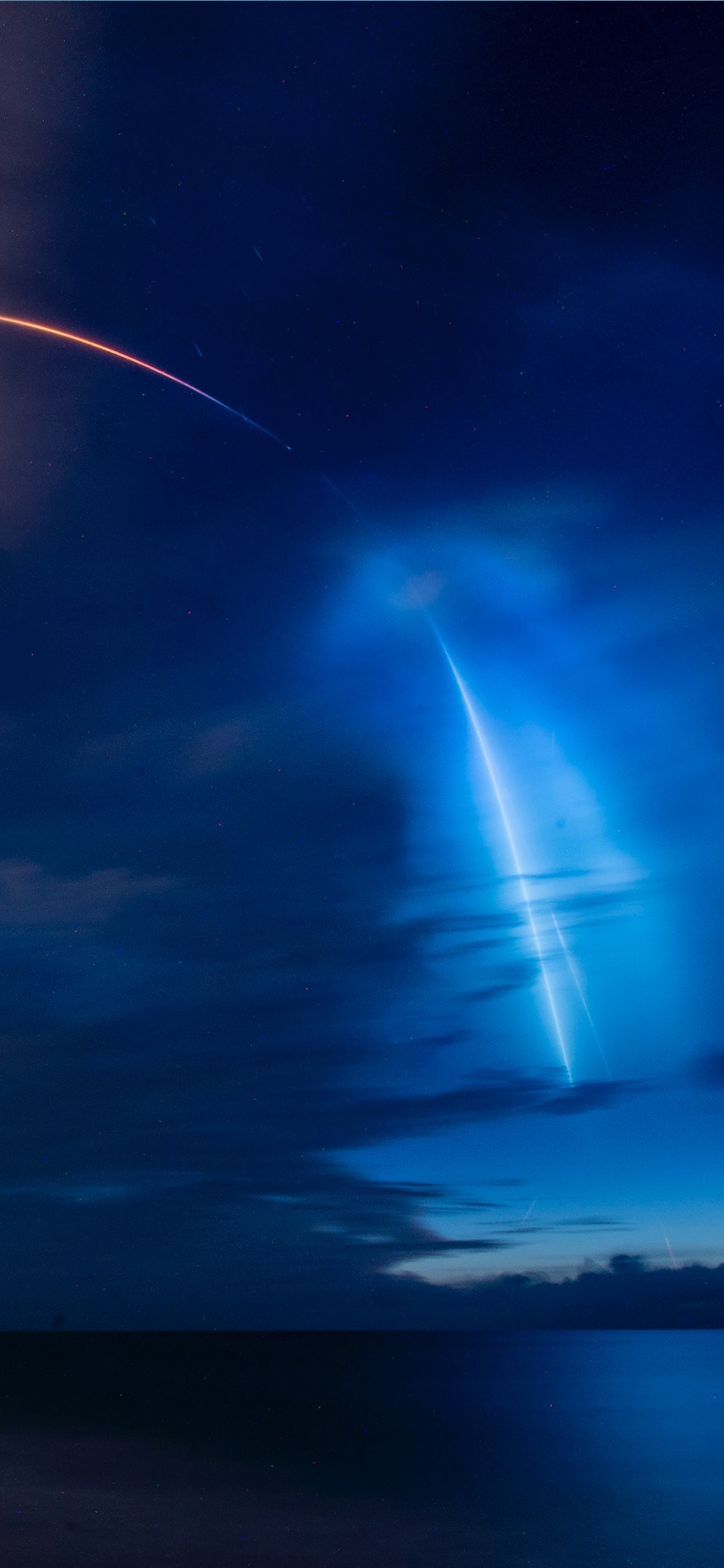 SpaceX, Starlink, Tripulación Dragón Demo-2, Spacex Tripulación-1, la Estación Espacial Internacional. Wallpaper in 1125x2436 Resolution