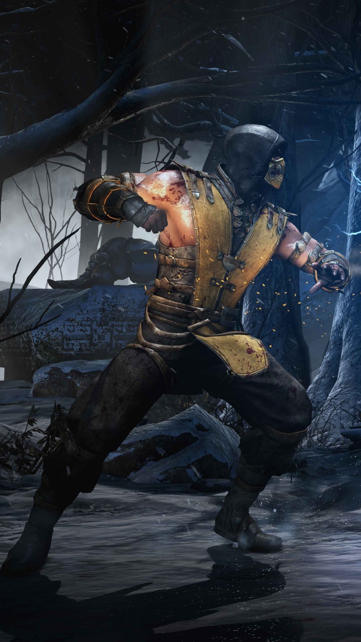 Mortal Kombat x, Mortal Kombat, Kampfspiel, Netherrealm Studios, Pc-Spiel. Wallpaper in 720x1280 Resolution