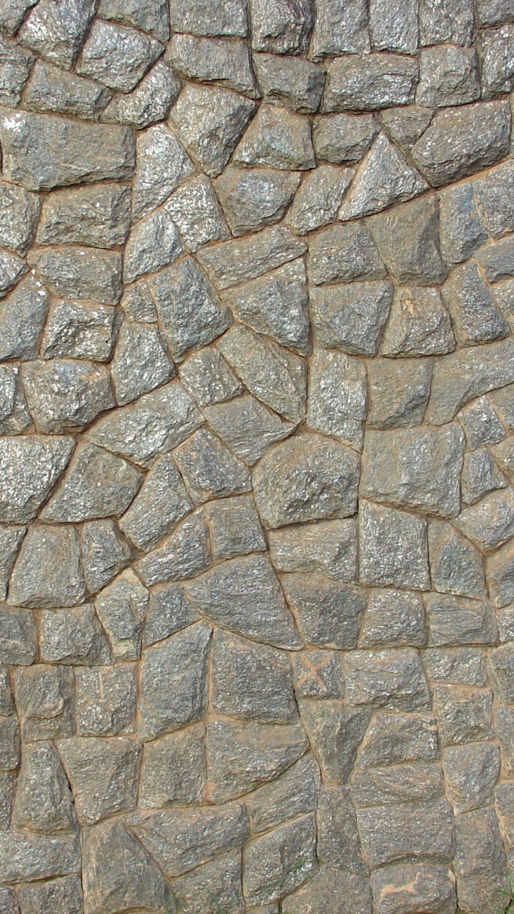 石壁, 鹅卵石, 城堡, 草, 砌砖 壁纸 720x1280 允许