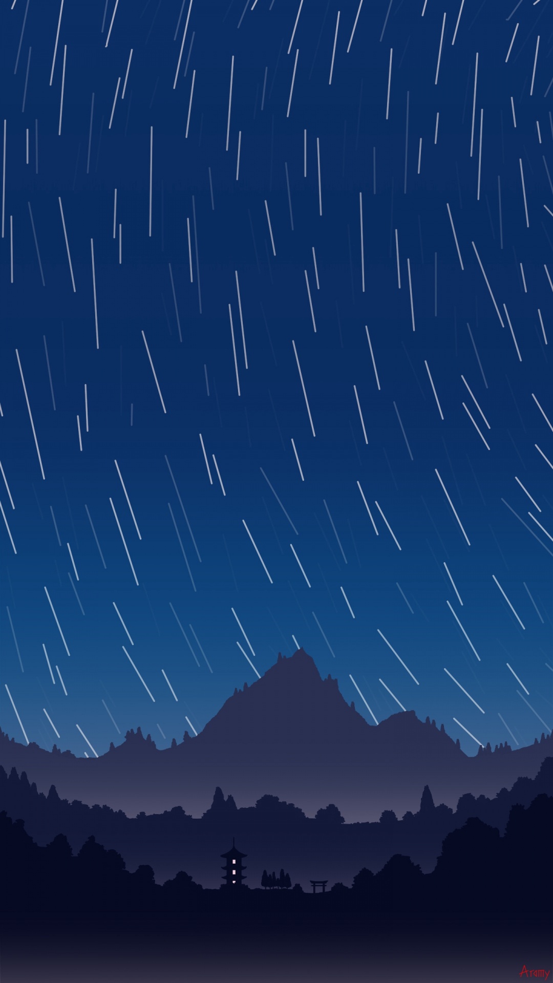 气氛, 空间, 地平线, 天空, 星座 壁纸 1080x1920 允许