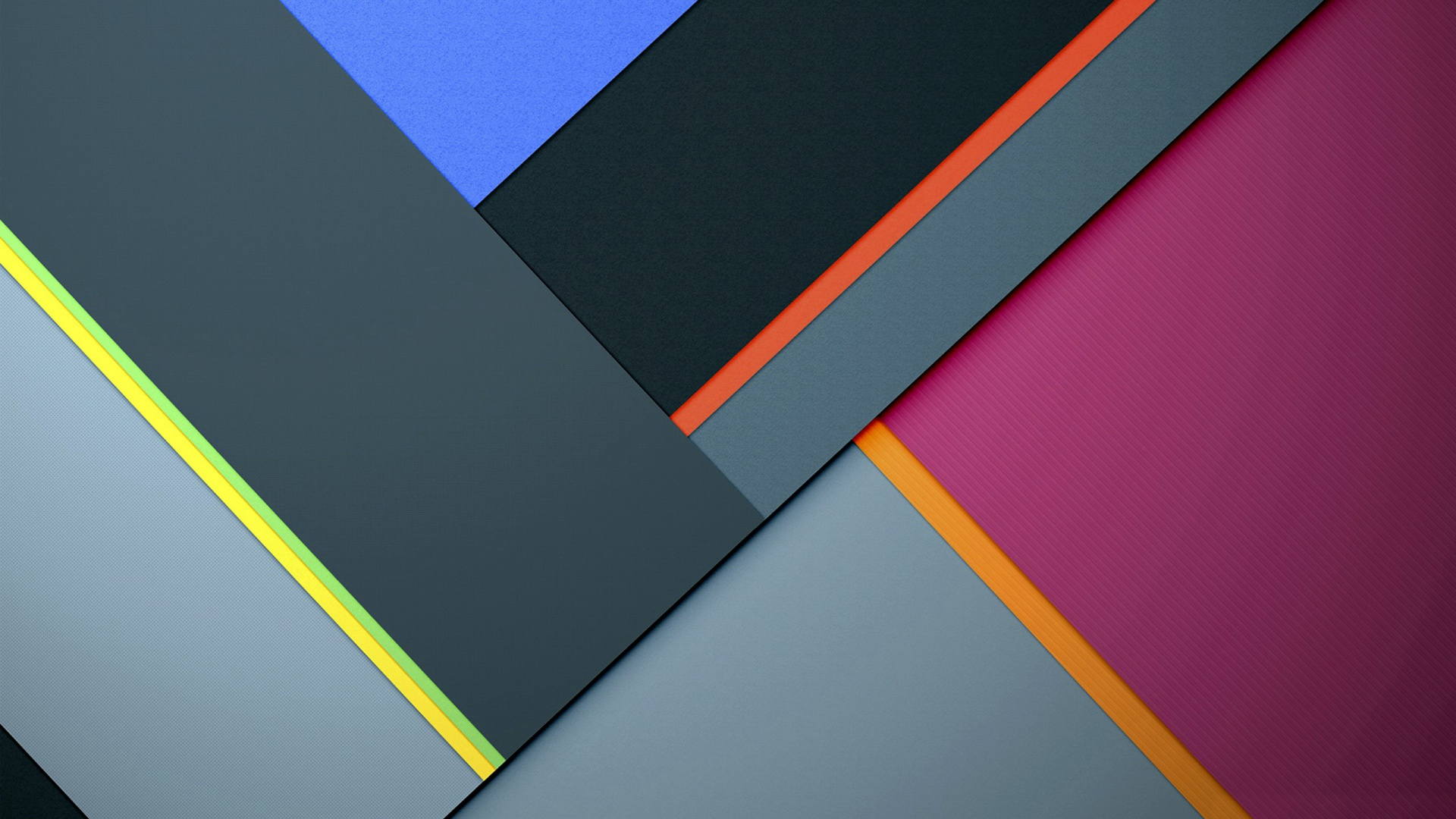 Bleu Rayé Noir et Rouge. Wallpaper in 1920x1080 Resolution