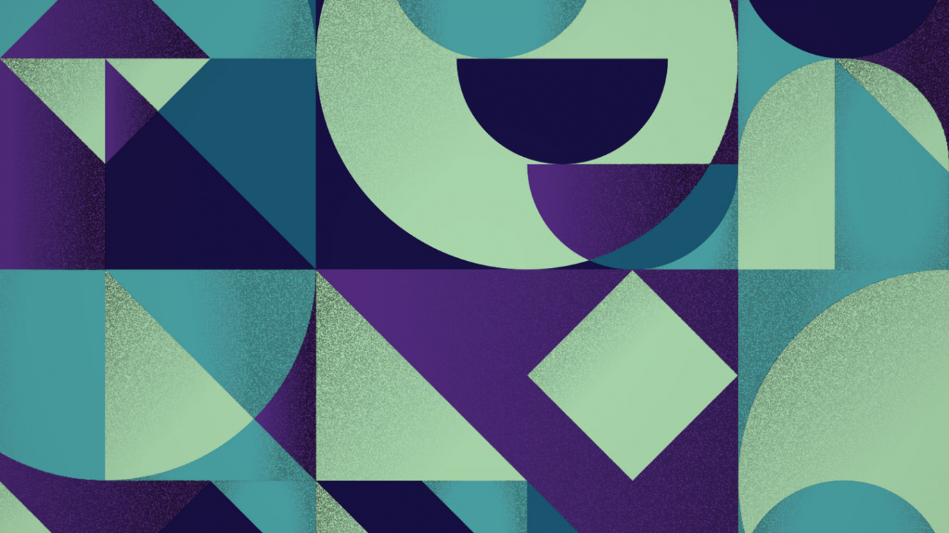 图形设计, 对称, 矩形, Azure, 紫色的 壁纸 1366x768 允许