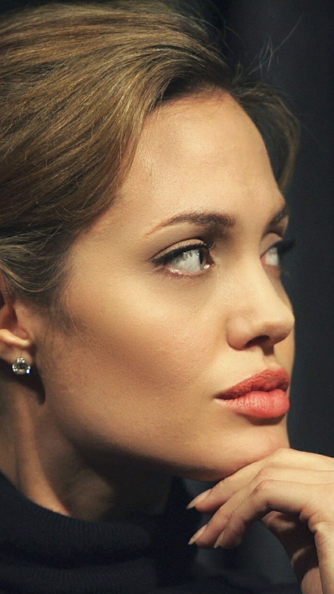 Angelina Jolie, Berühmtheit, Schauspieler, Frisur, Augenbraue. Wallpaper in 1080x1920 Resolution