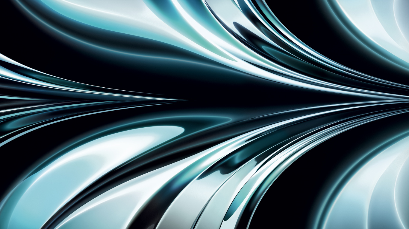 MacBook Air M2 – Official Wallpaper – Silver. Wallpaper in 1366x768 Resolution