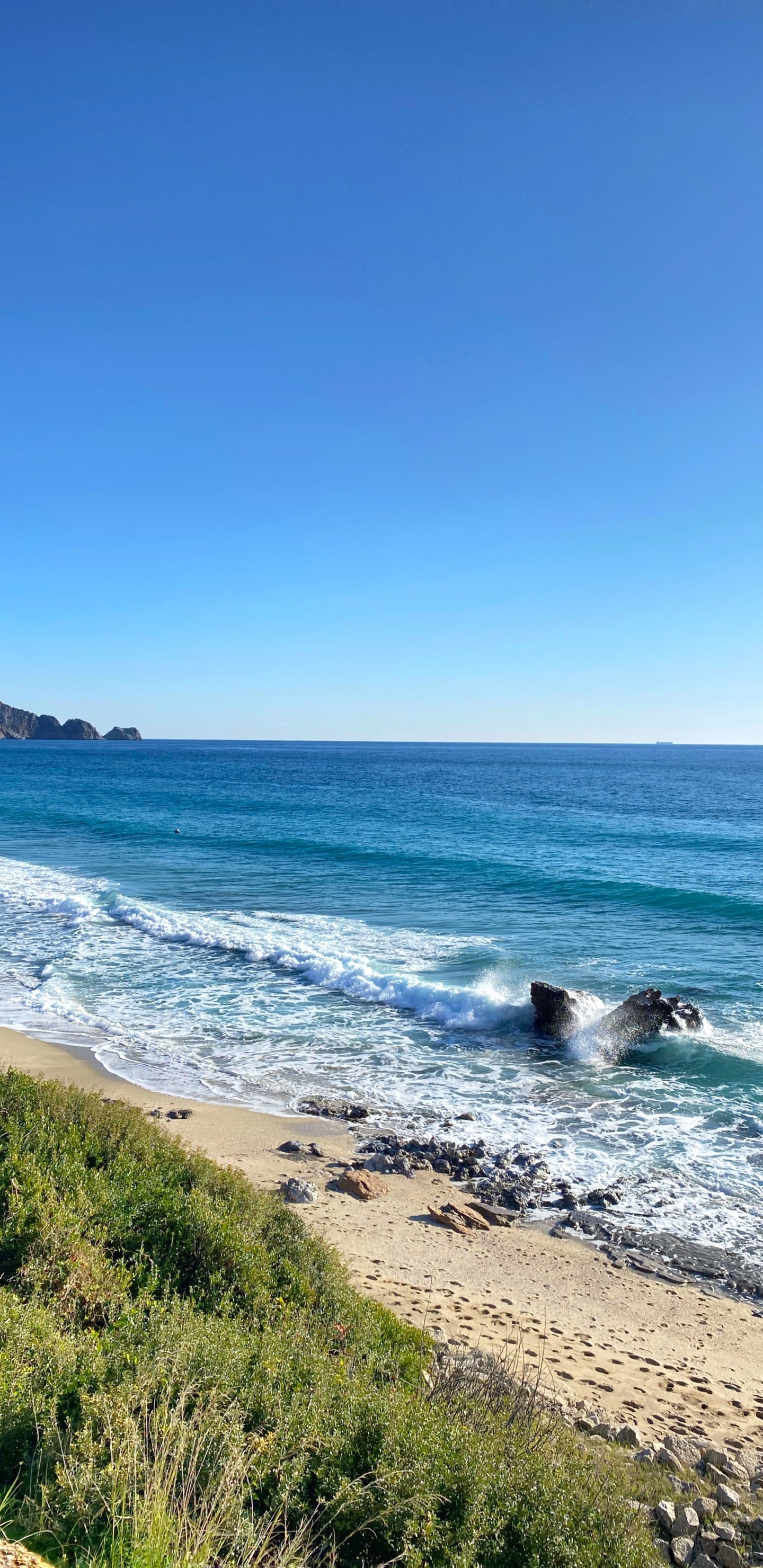 Kleopatra Beach, Wind Wave, Cove, Water, Water Resources. Wallpaper in 1440x2960 Resolution