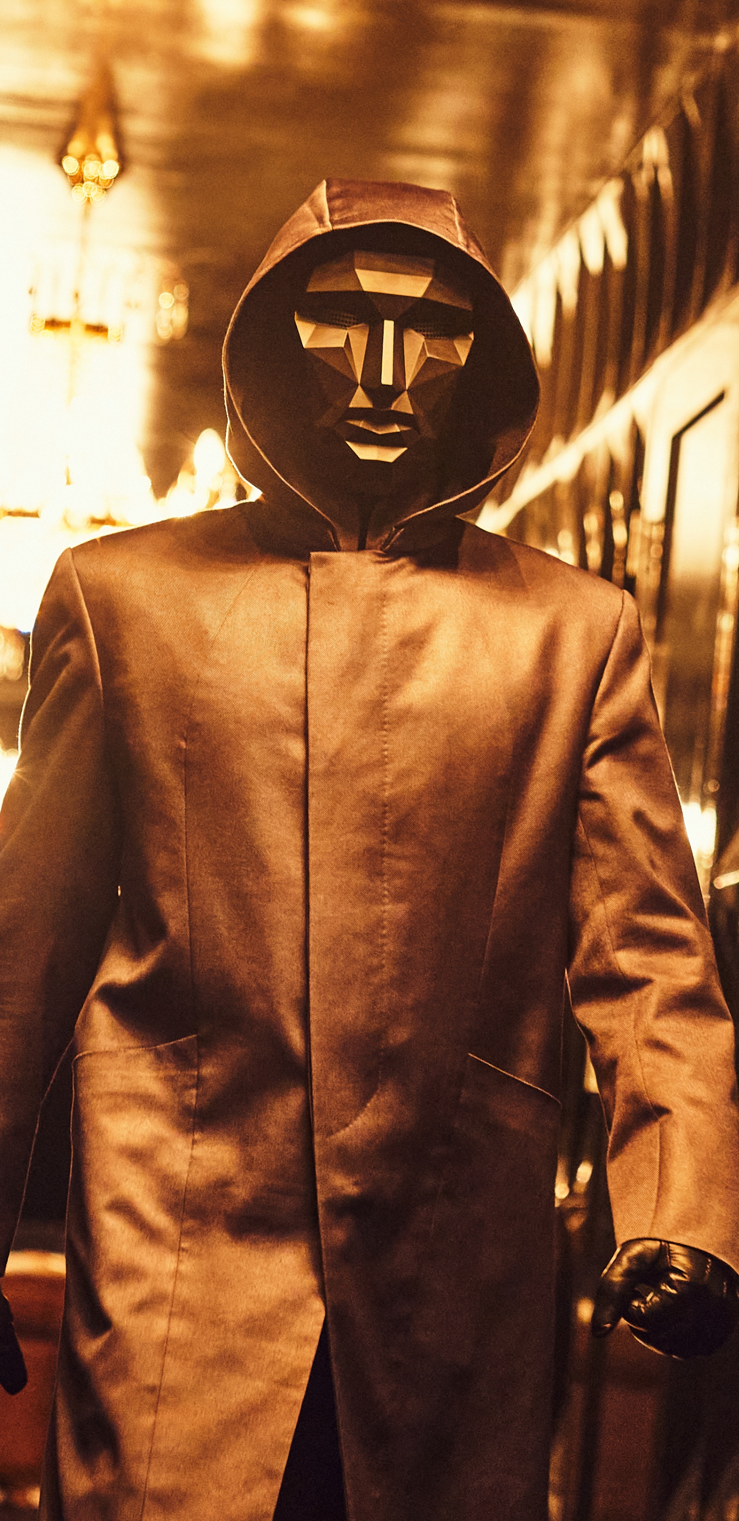 Juego de Calamar, Anfitrión Del Juego de Calamar, Seong Gi-hun, oh Il-nam, Netflix. Wallpaper in 1440x2960 Resolution