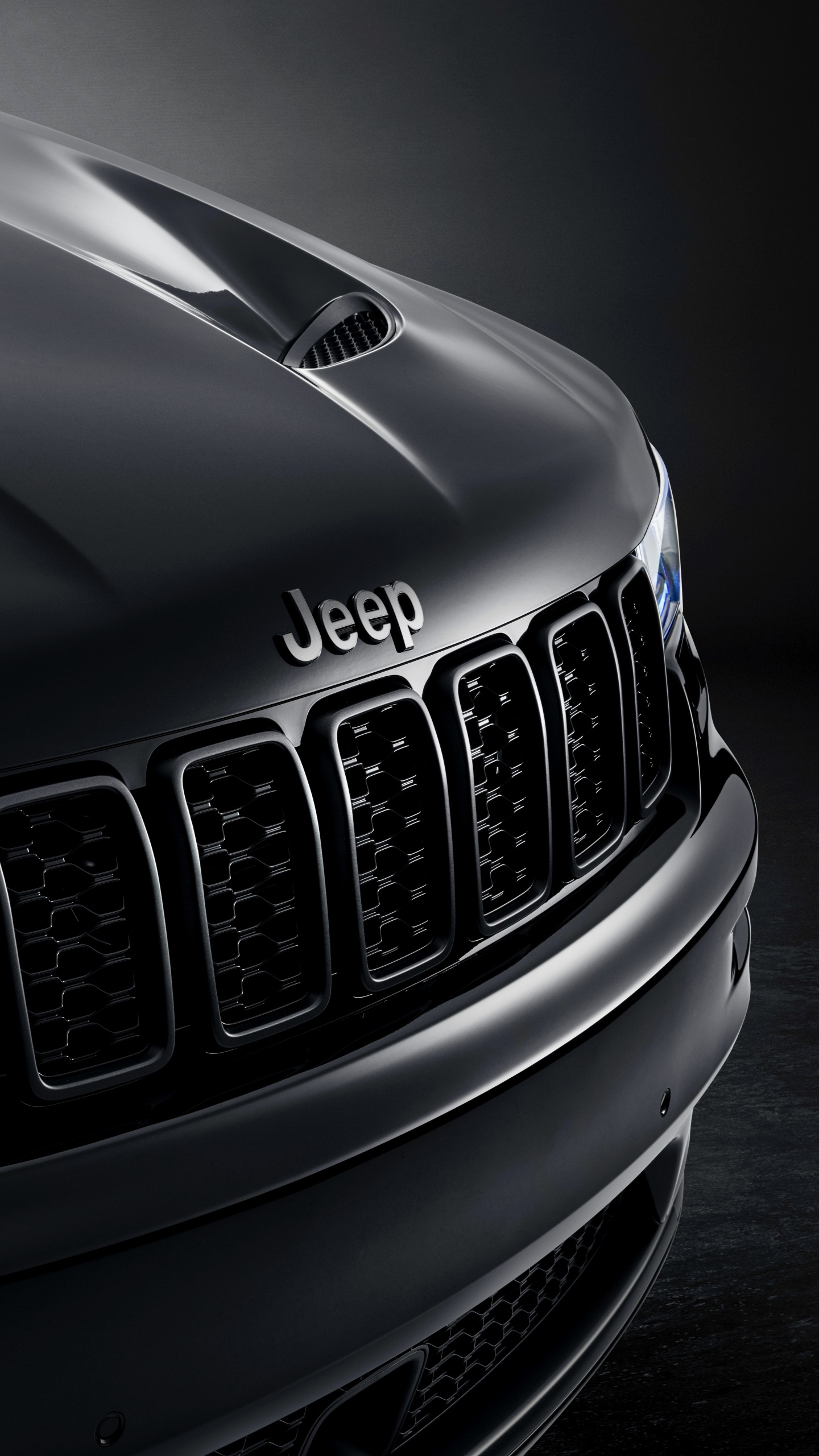 Mercedes Benz Clase c Negro. Wallpaper in 1440x2560 Resolution