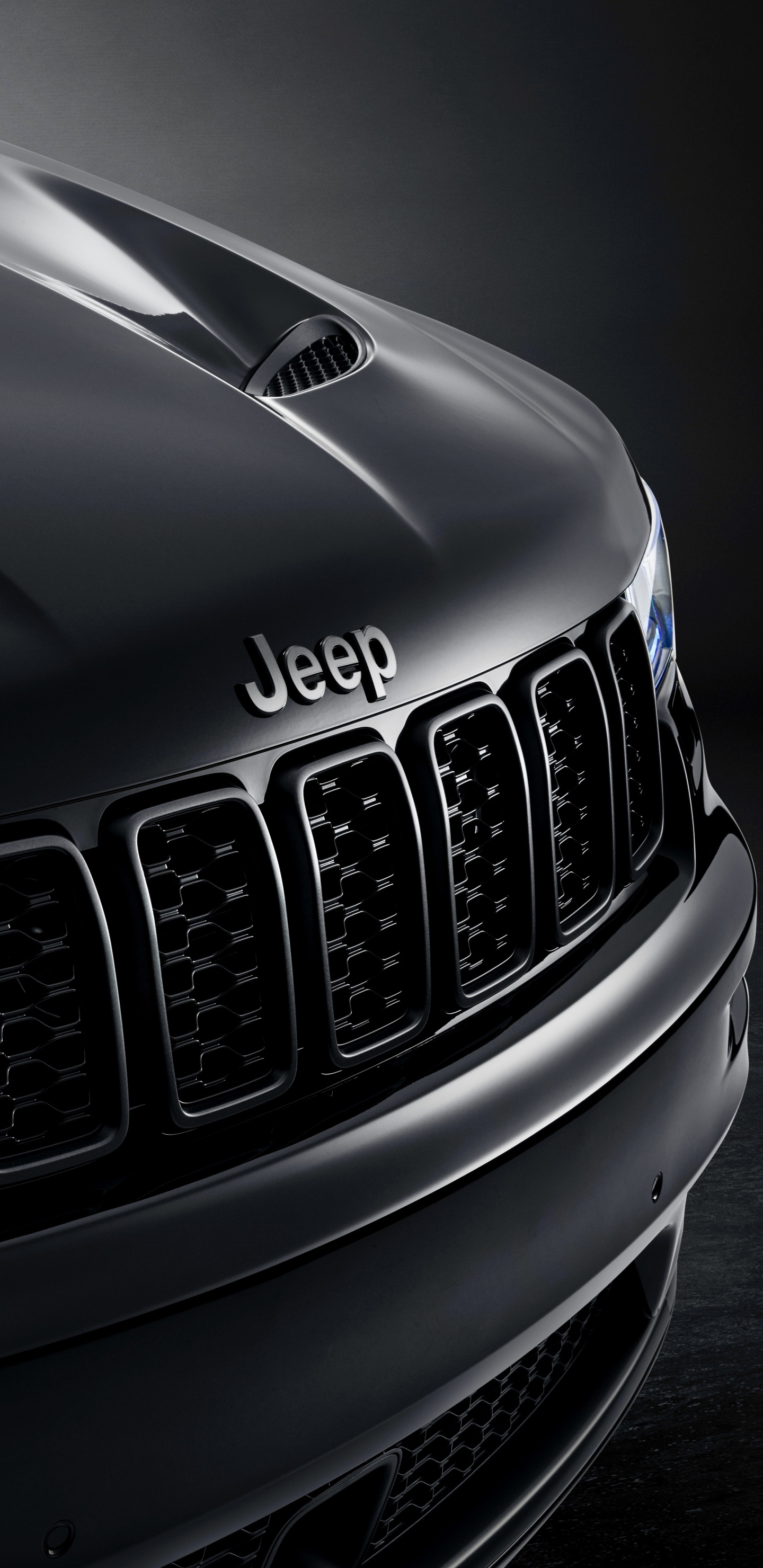 Mercedes Benz Clase c Negro. Wallpaper in 1440x2960 Resolution