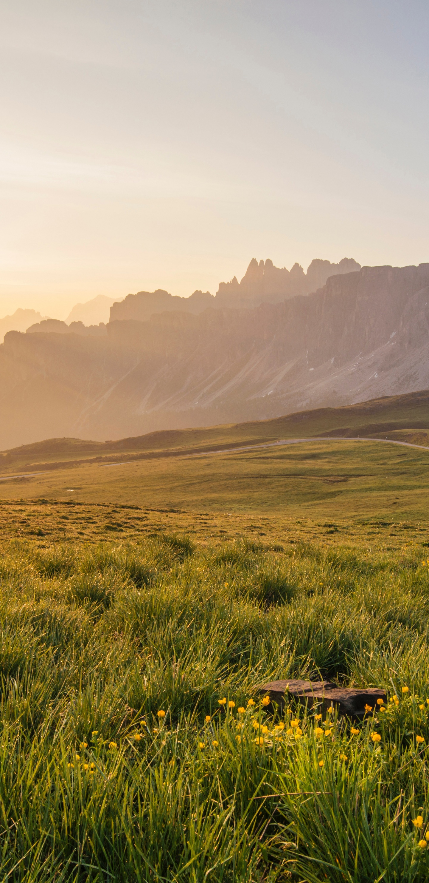 Cloud, Naturlandschaft, Sonnenlicht, Vegetation, Hochland. Wallpaper in 1440x2960 Resolution