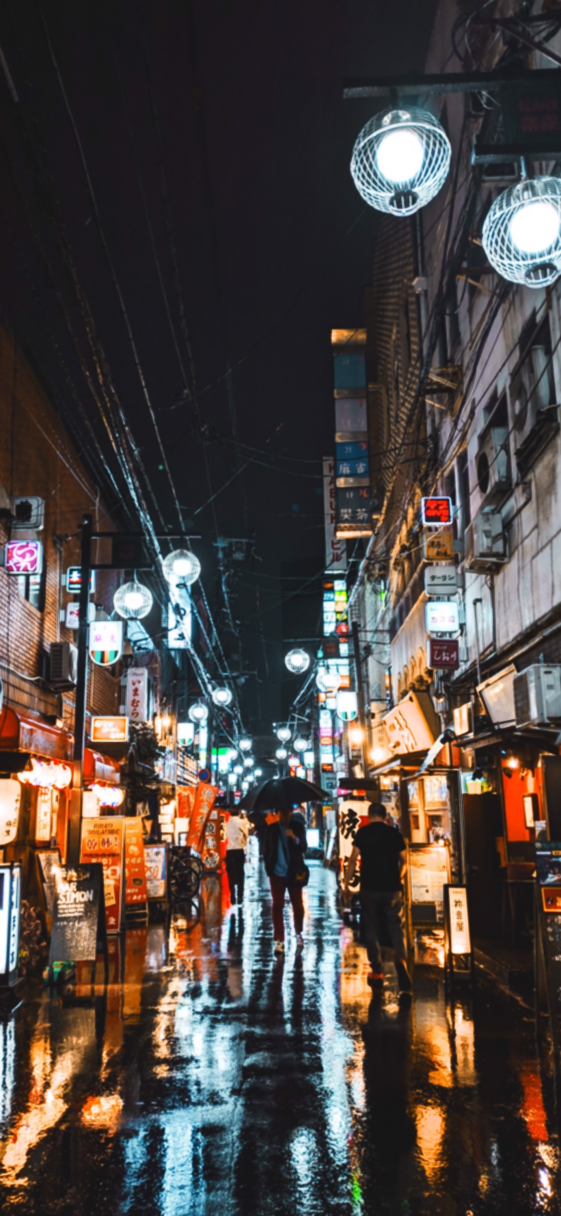 窗口, 基础设施, 电力, 路灯, 街区 壁纸 1125x2436 允许