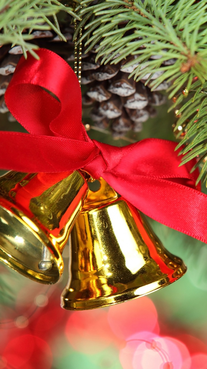 Decoración de la Navidad, Jingle Bell, El Día De Navidad, Adorno de Navidad, Navidad. Wallpaper in 720x1280 Resolution
