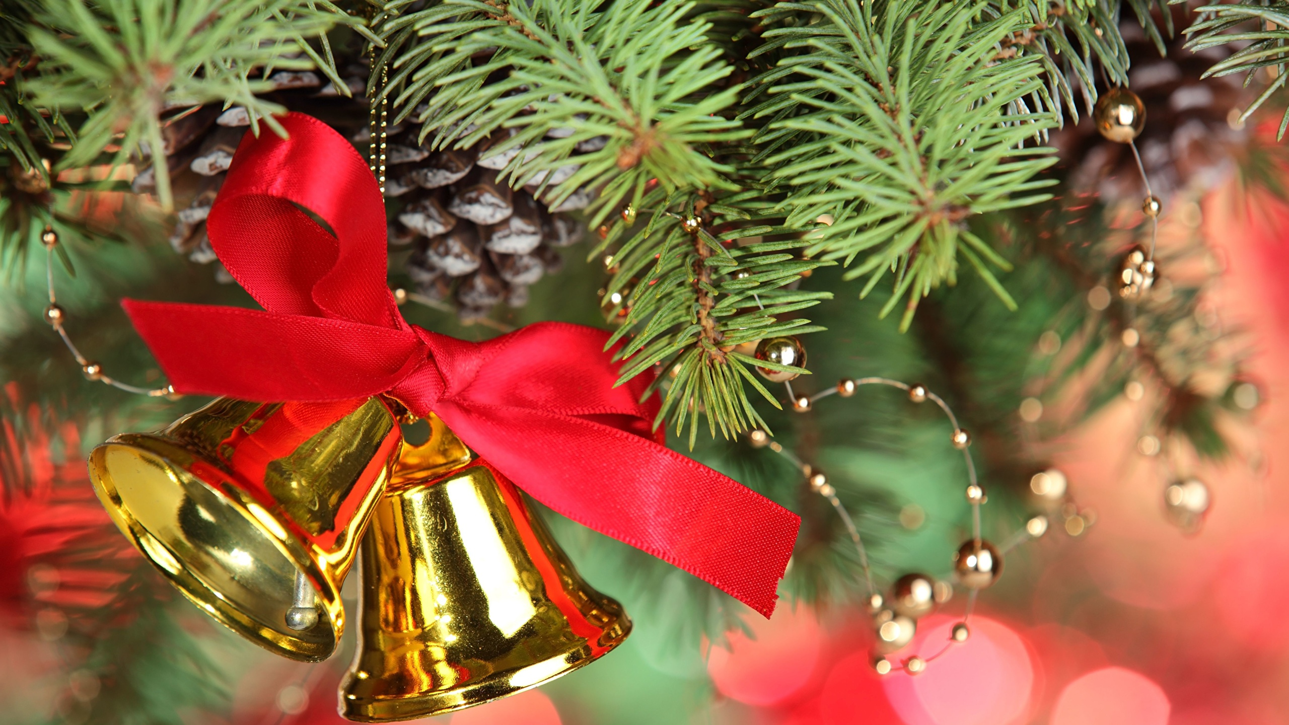 Christmas Decoration, Jingle Bell, Christmas Day, Christmas Tree, Christmas Ornament. Wallpaper in 2560x1440 Resolution