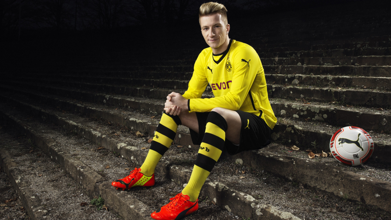 德国国家足球队, 足球运动员, 播放器, 黄色的, 球 壁纸 1366x768 允许