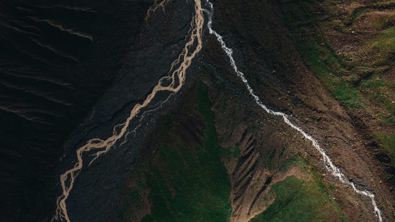 艺术, 安卓, 木, 草, 空间 壁纸 1366x768 允许