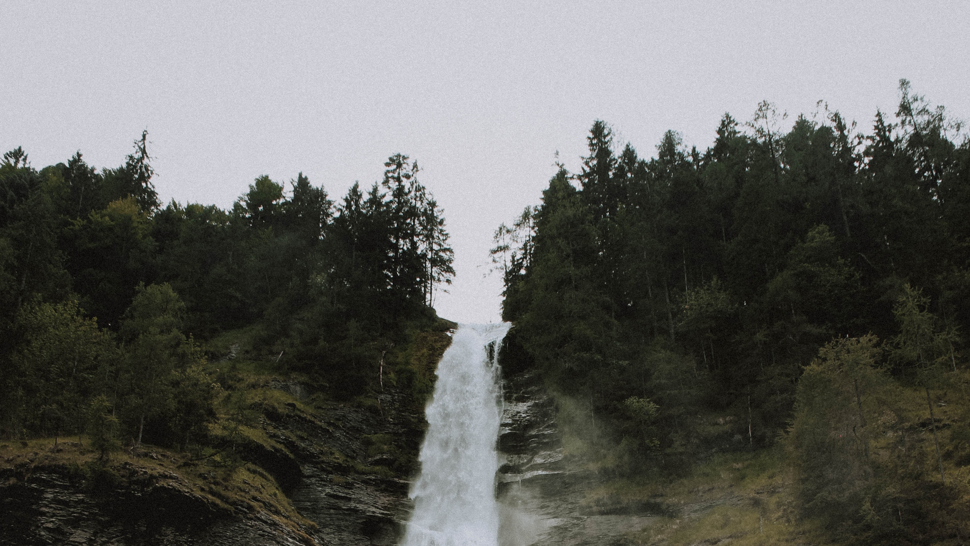 Wasserfall, Wasserressourcen, Gewässer, Wasser, Natur. Wallpaper in 1920x1080 Resolution