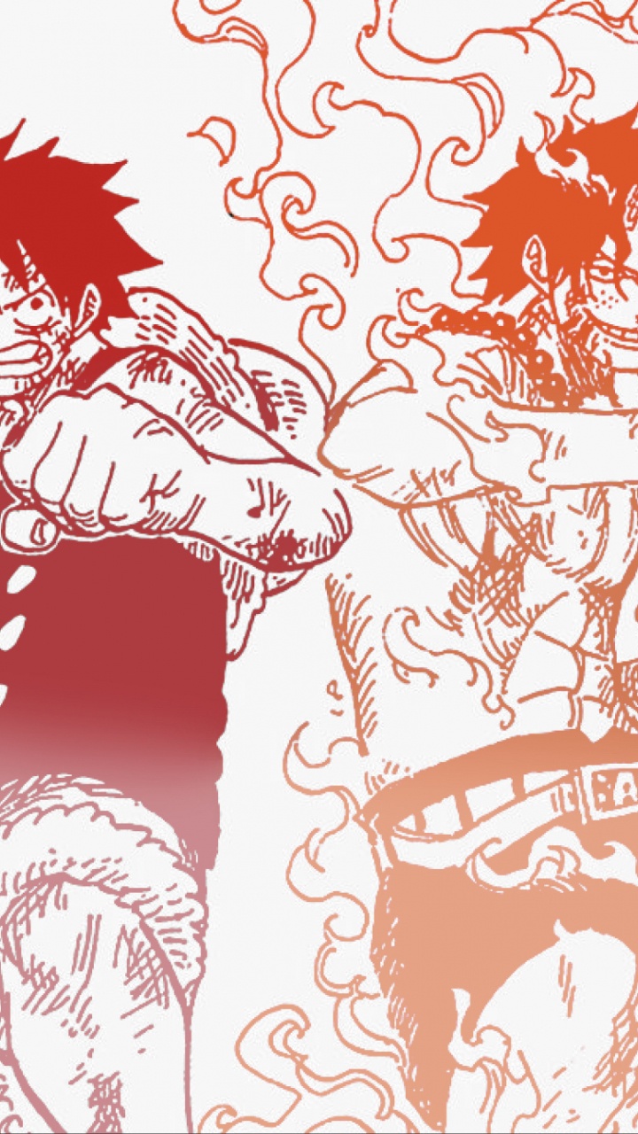Anime, Manga Luffy, Roronoa Zoro, Manga, de Una Sola Pieza. Wallpaper in 720x1280 Resolution