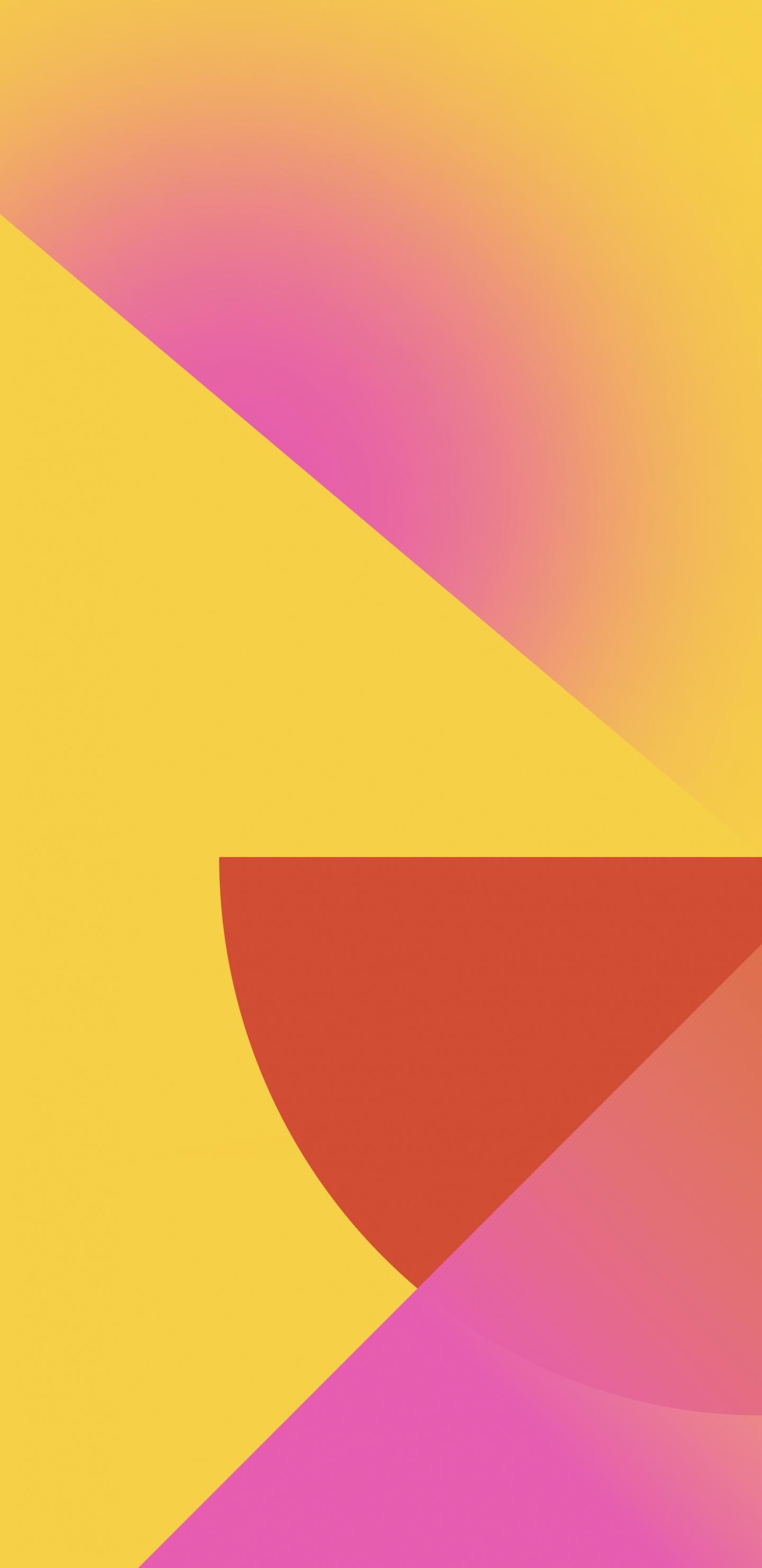 Orange, Grafik-design, Geometrie, Dreieck, Farbtöne Und Schattierungen. Wallpaper in 1440x2960 Resolution