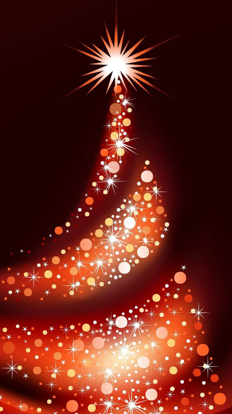 El Día De Navidad, Decoración de la Navidad, Luz, Luces de Navidad, Evento. Wallpaper in 750x1334 Resolution
