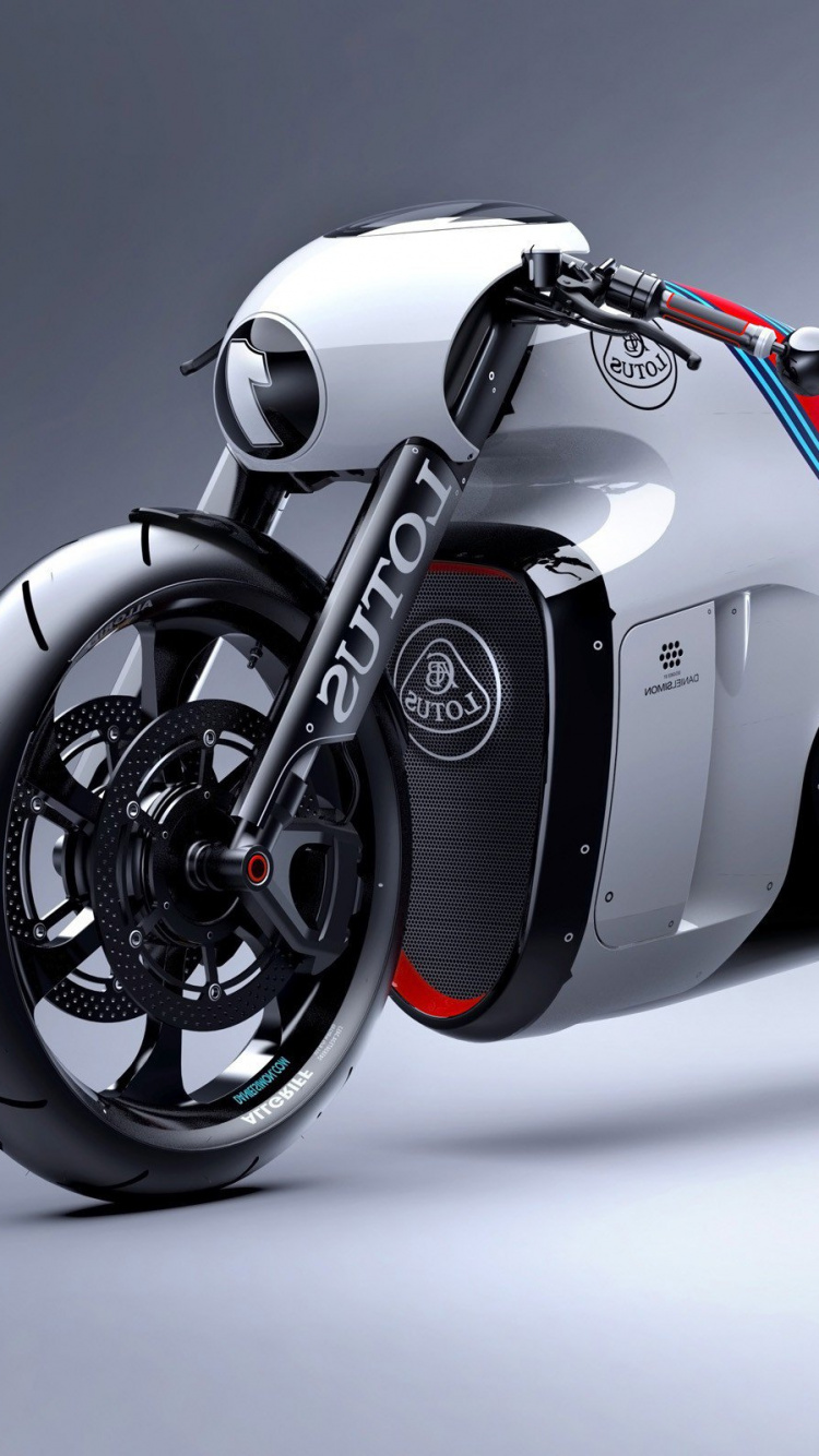 Bicicleta Deportiva Blanca y Negra. Wallpaper in 750x1334 Resolution