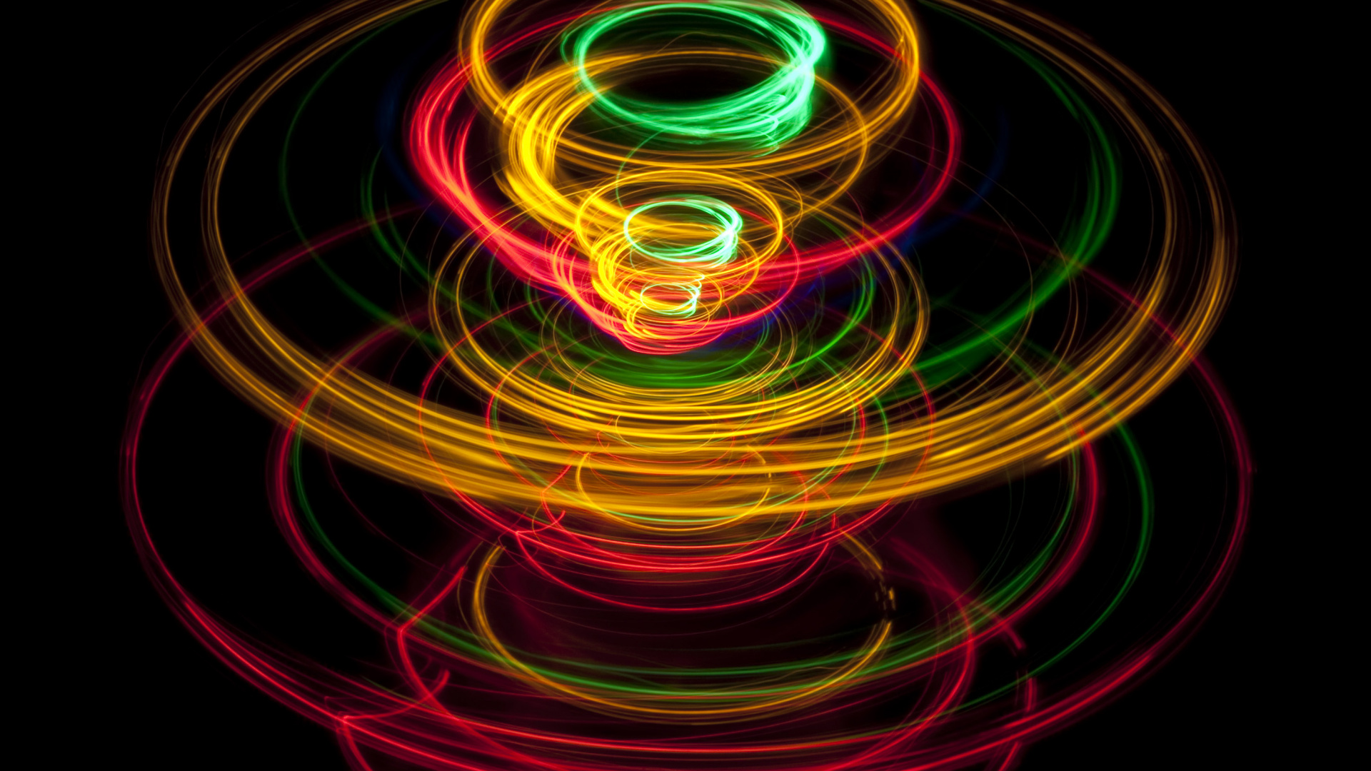 Rotes Gelbes Und Blaues Licht. Wallpaper in 1920x1080 Resolution