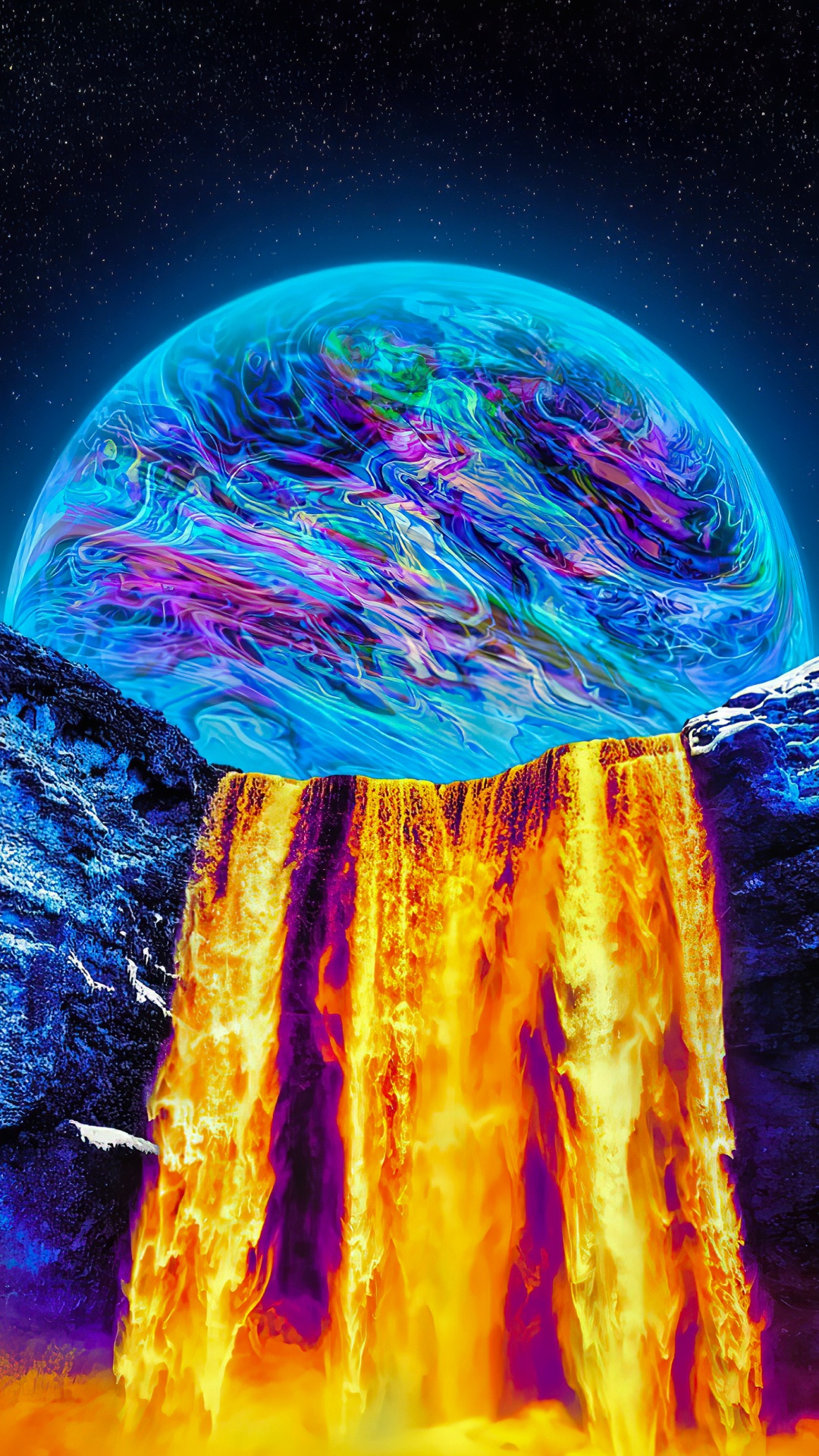 Atmosphère, Terre, Azure, Eau, Magenta. Wallpaper in 1080x1920 Resolution