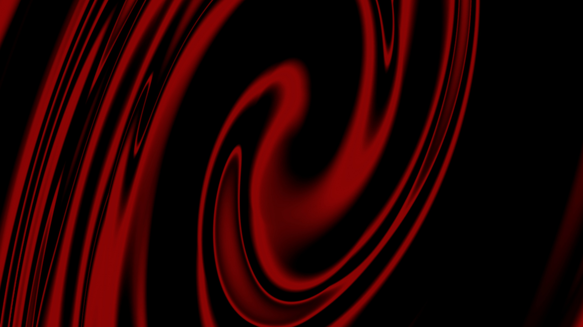 Illustration en Spirale Rouge et Noire. Wallpaper in 1920x1080 Resolution