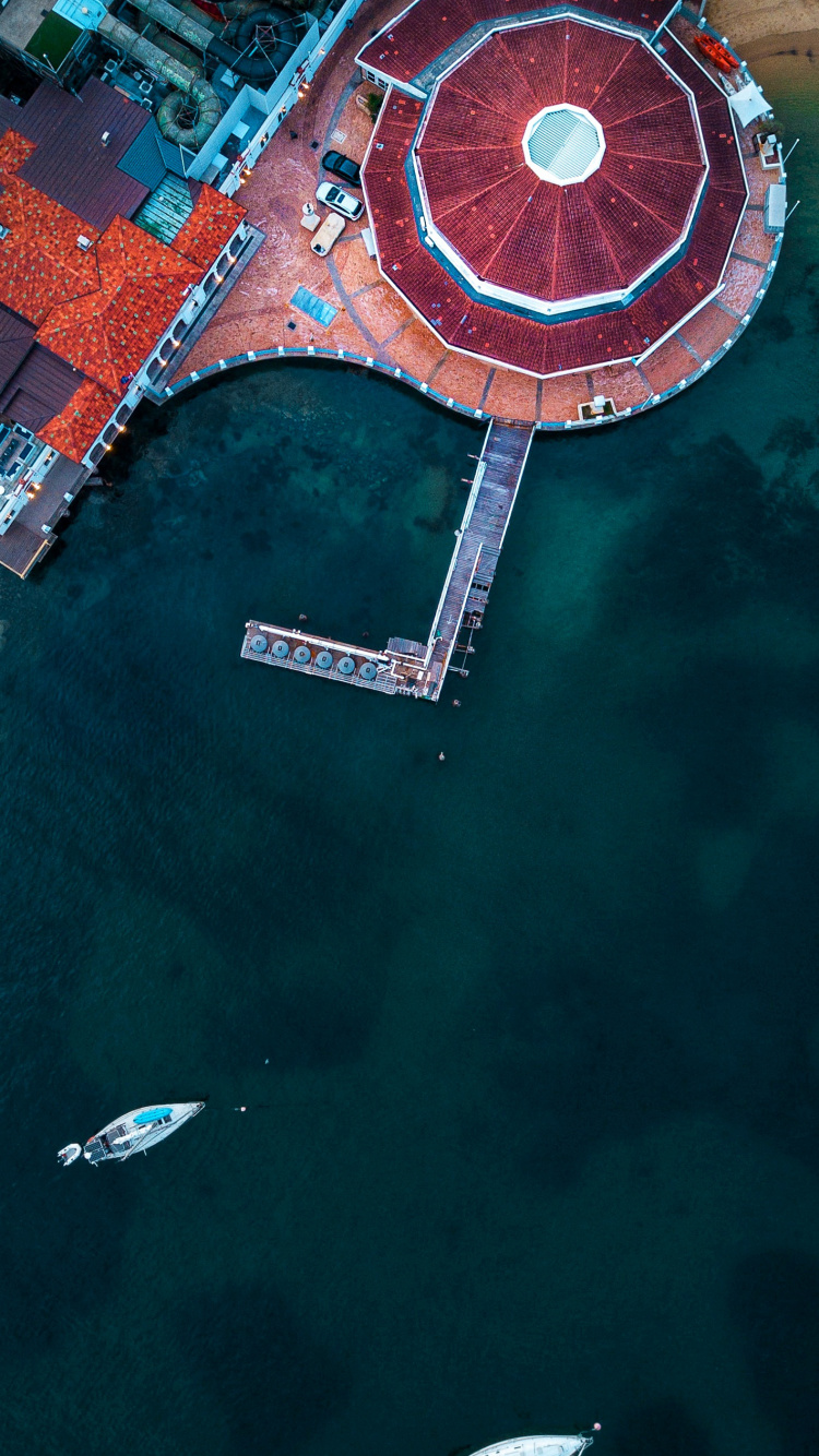 Reflexion, Wasser, Asphalt, Erholung, Kreis. Wallpaper in 750x1334 Resolution