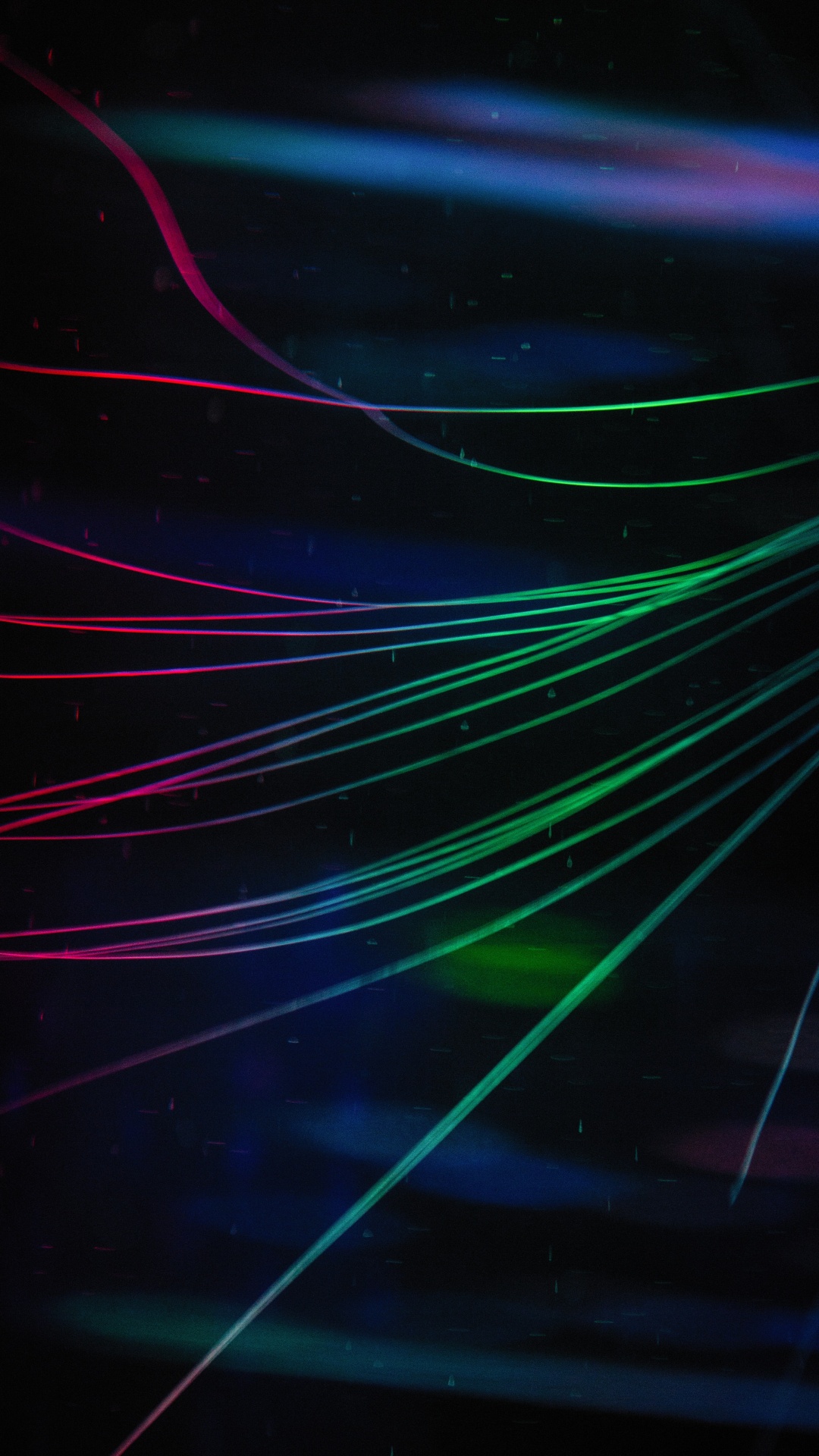 Blue and White Light Streaks. Wallpaper in 1080x1920 Resolution