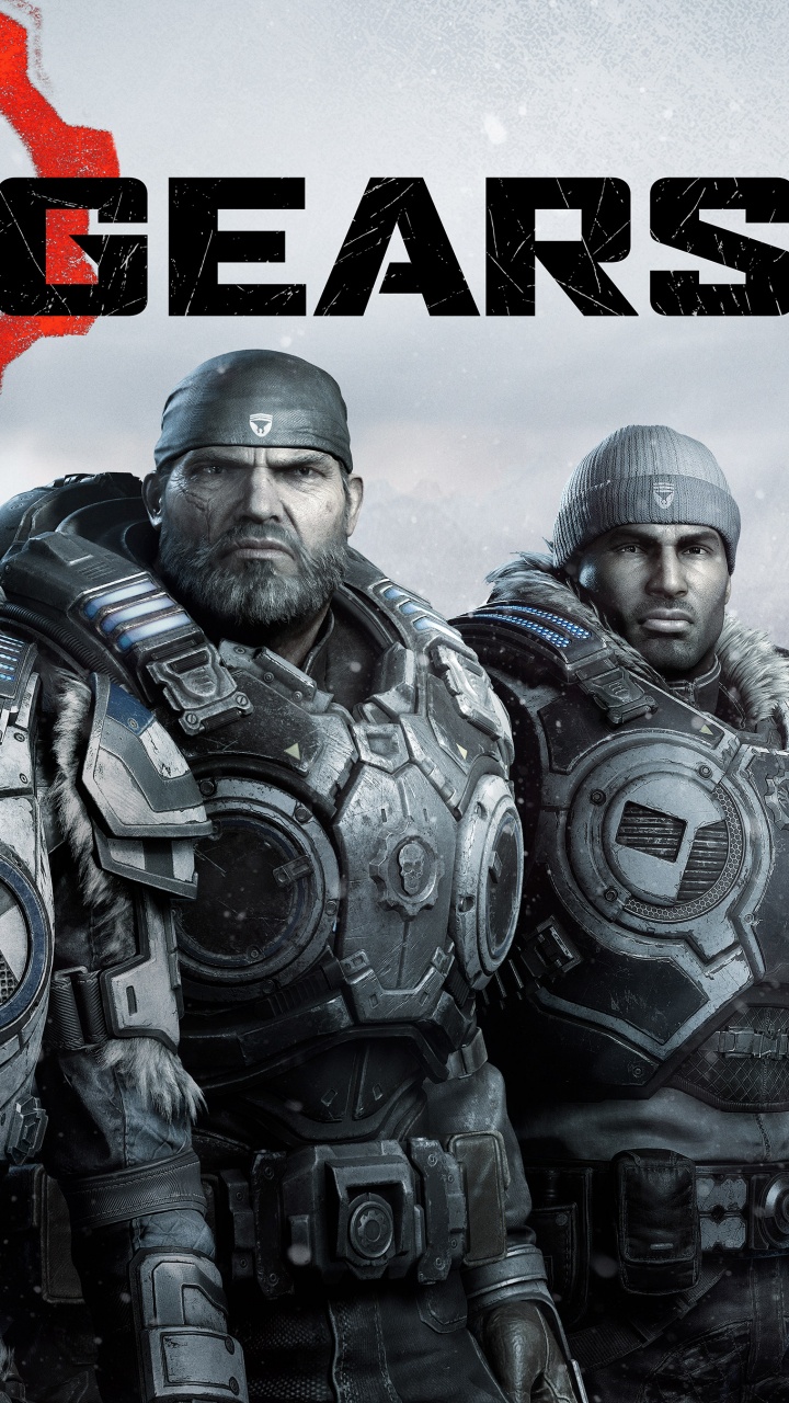 Gears 5, Xbox One, The Coalition, Soldier, Army. Wallpaper in 720x1280 Resolution