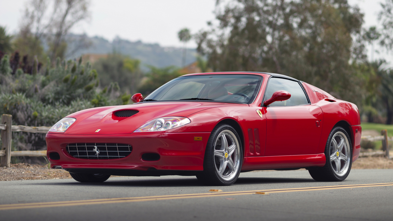 Red Ferrari 458 Italia on Road During Daytime. Wallpaper in 1280x720 Resolution