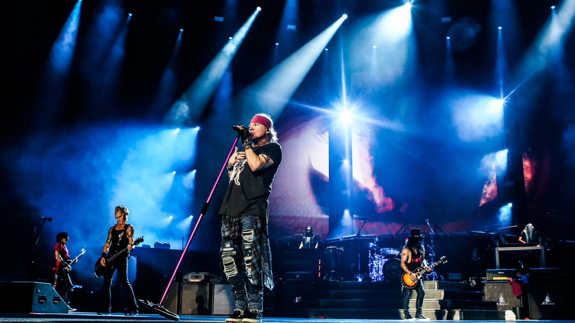 Etapa, Concierto de Rock, No en Esta Vida Gira, Guns N Roses, Concierto. Wallpaper in 1920x1080 Resolution