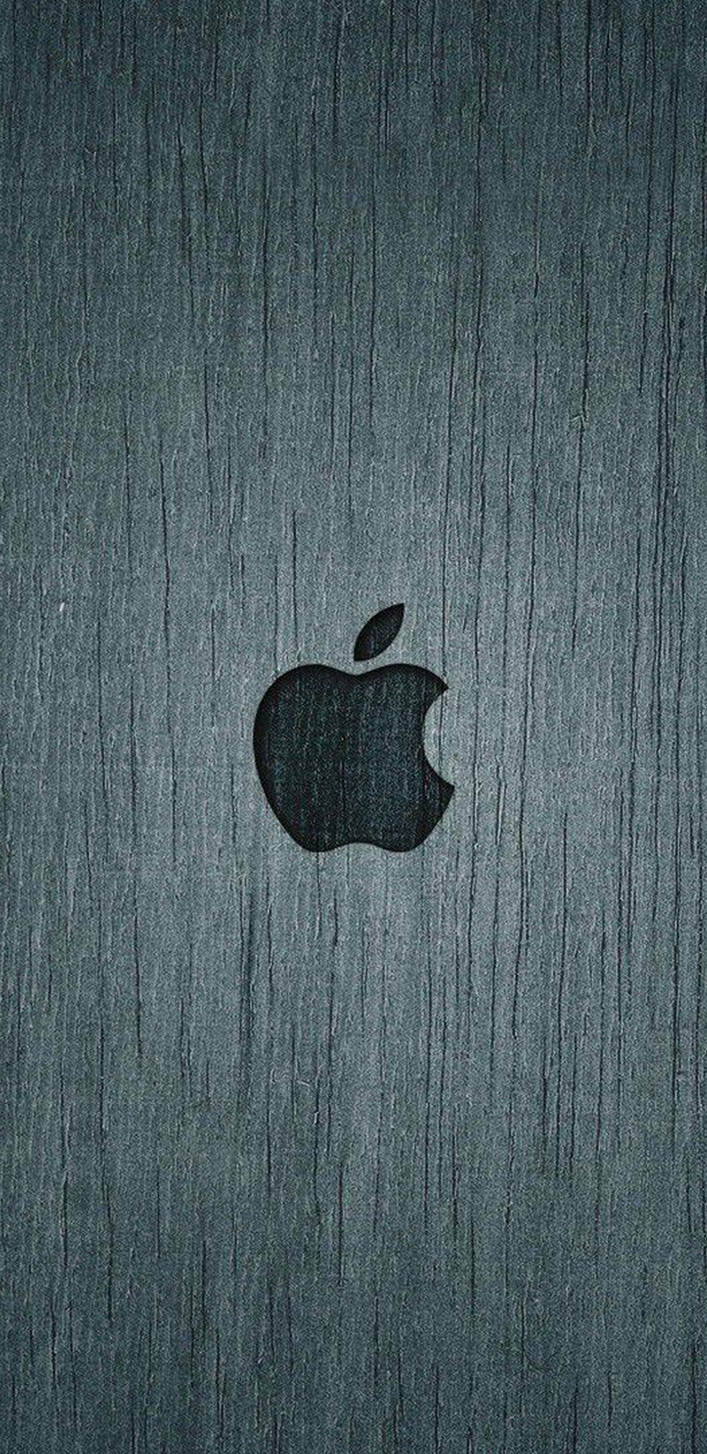 Apple, 黑色的, 木, 硬木 壁纸 1440x2960 允许