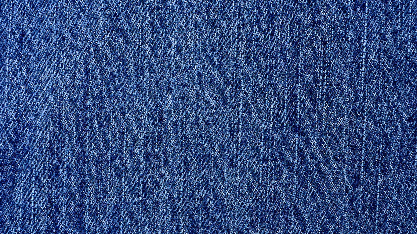 Blau-weißer Strickstoff. Wallpaper in 1366x768 Resolution