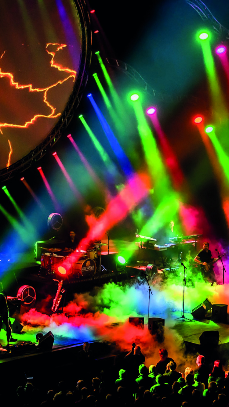 Light, Theater, Pink Floyd, Pink Project, Concert. Wallpaper in 750x1334 Resolution