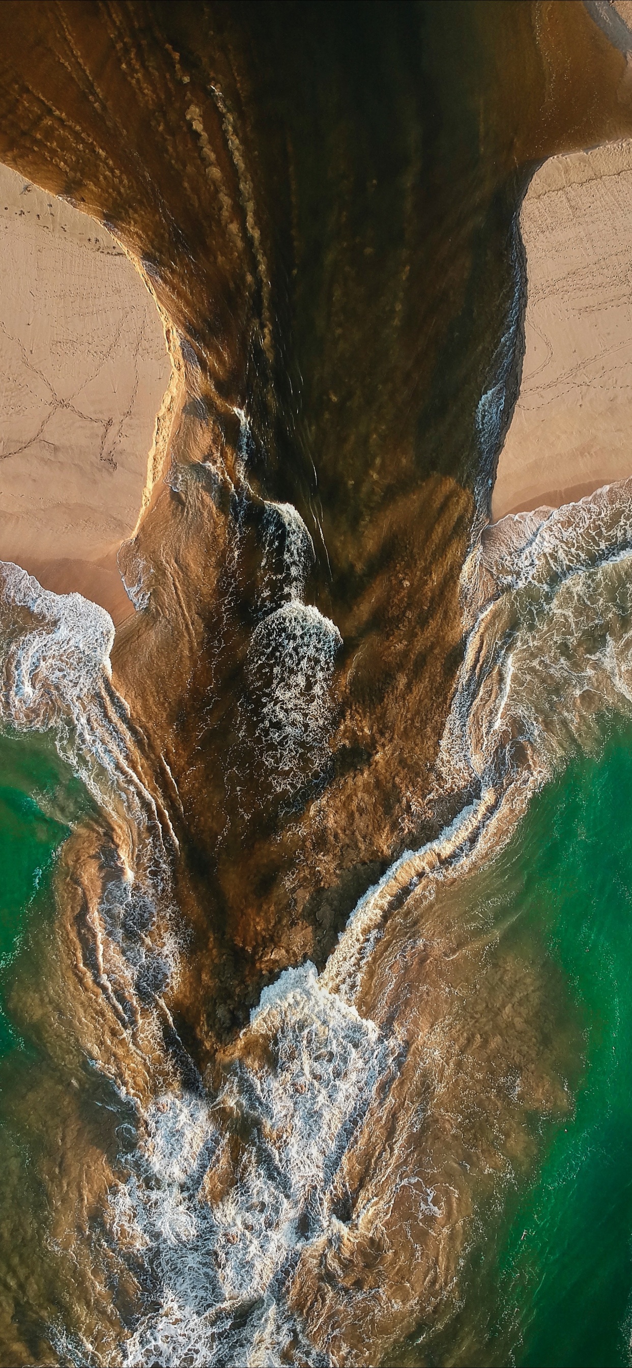 Water, Water Resources, Watercourse, Geology, Rock. Wallpaper in 1242x2688 Resolution