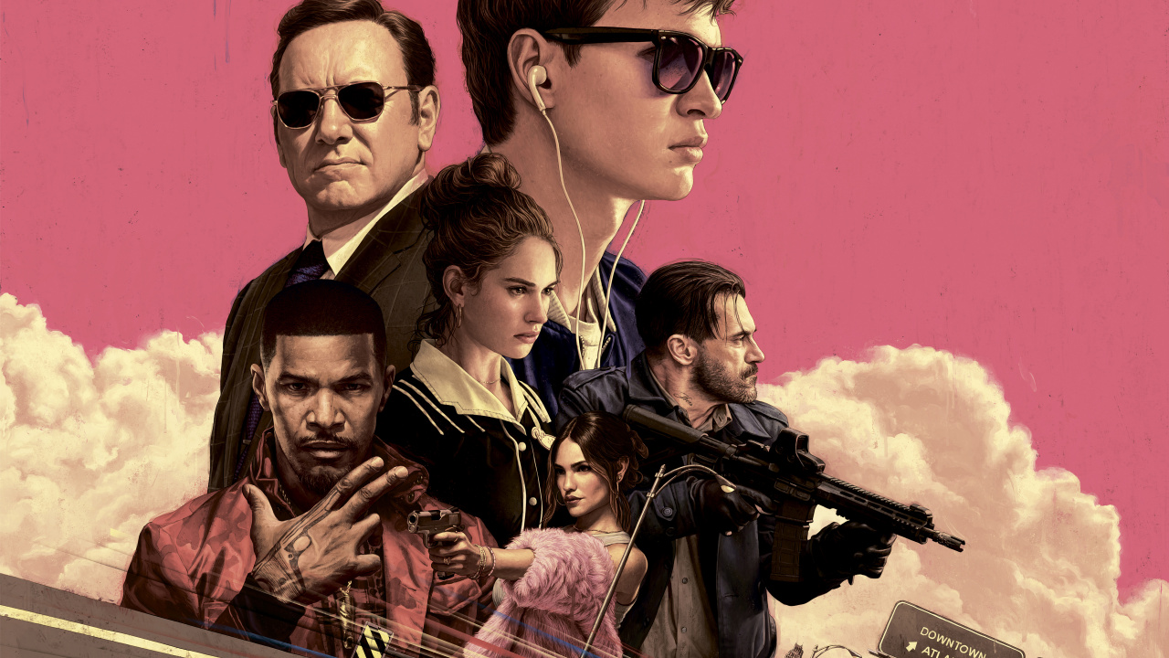 Homme Dans Des Lunettes de Soleil Noires et Des Écouteurs Blancs. Wallpaper in 1280x720 Resolution