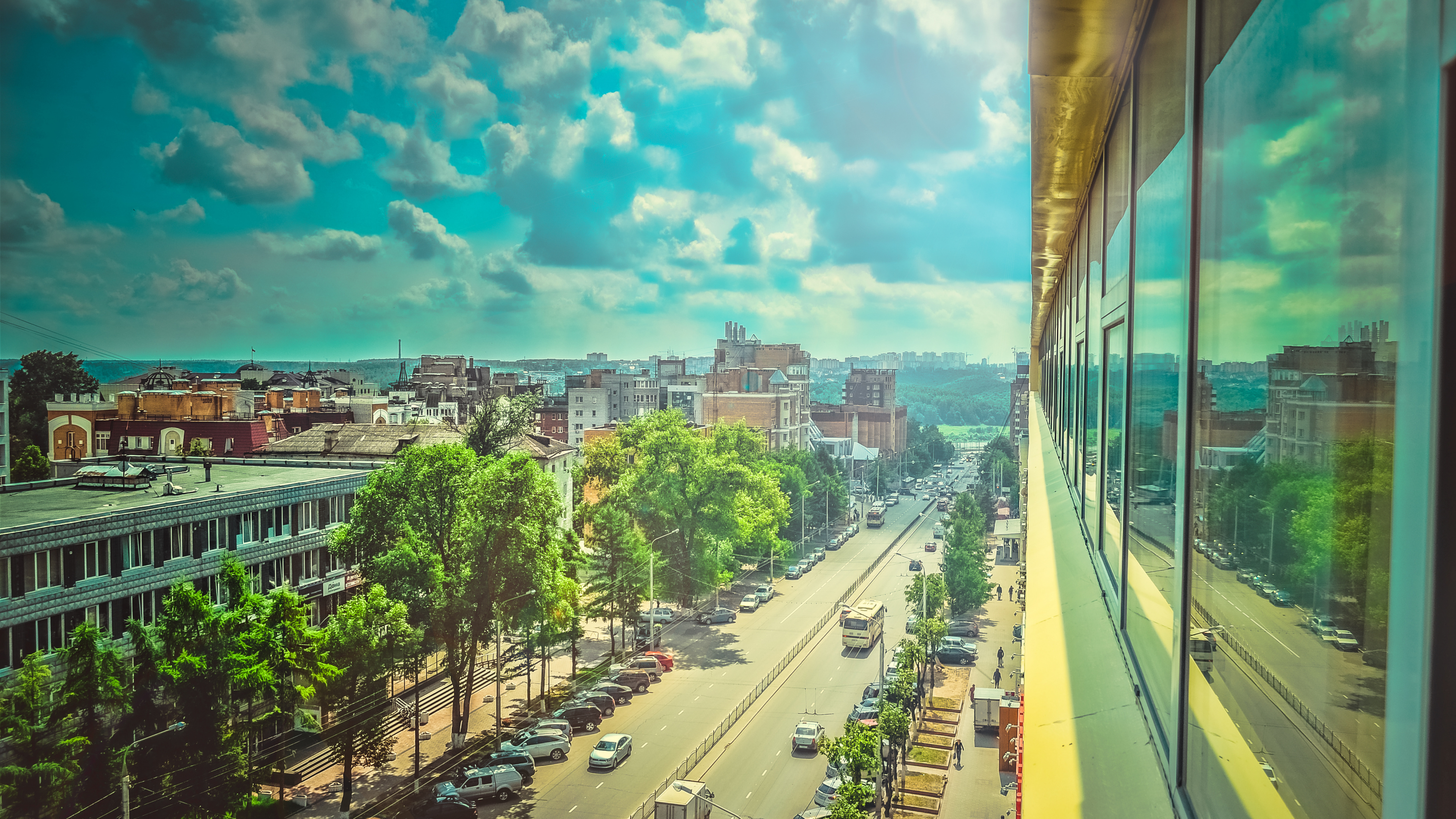 城市, 城市景观, 大都会, 地平线, 天际线 壁纸 3840x2160 允许