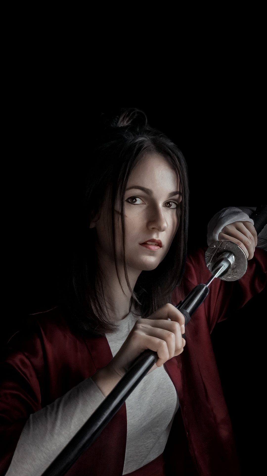 Fighter Girl Dp, Warrior, Lip, Eyelash, Musician. Wallpaper in 1080x1920 Resolution