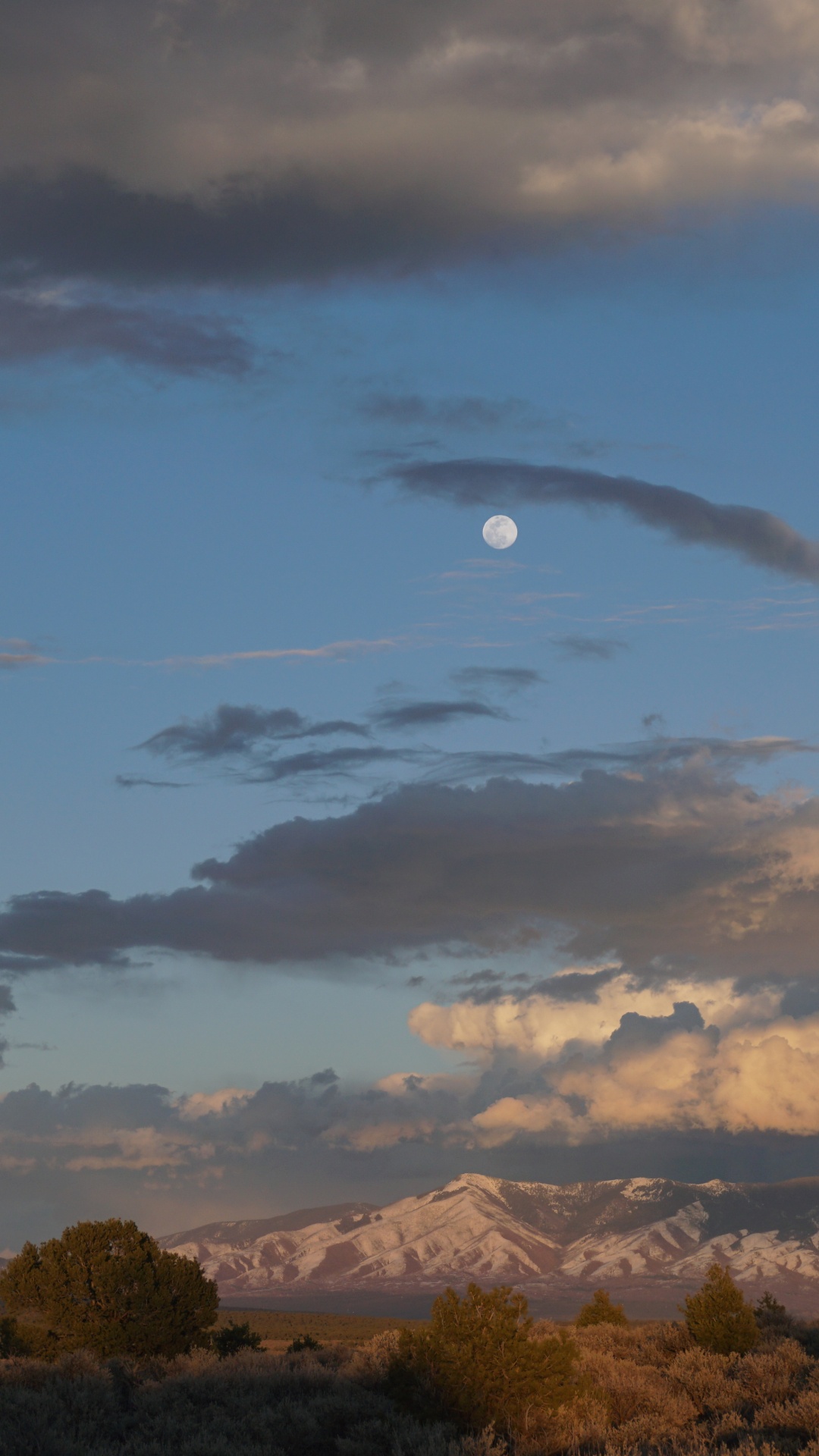 Atmosphère, Soir, la Journée, Cumulus, Horizon. Wallpaper in 1080x1920 Resolution