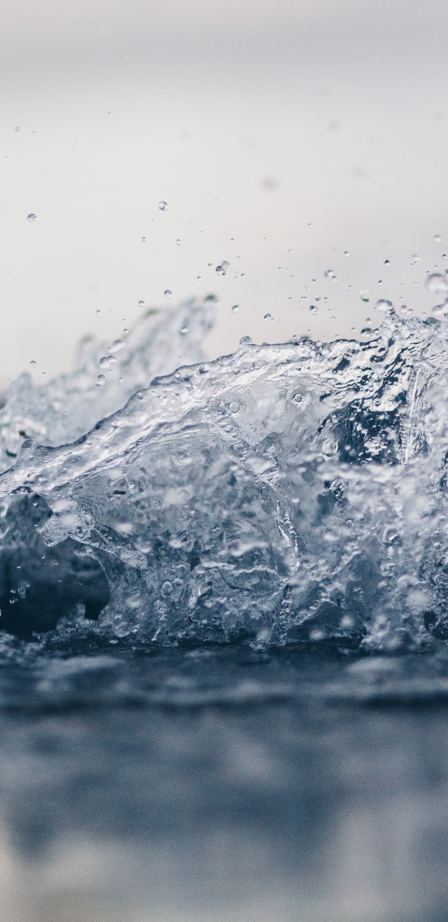 Wasser, Trinkwasserversorgung, Welle, Wind Welle, Meer. Wallpaper in 1440x2960 Resolution