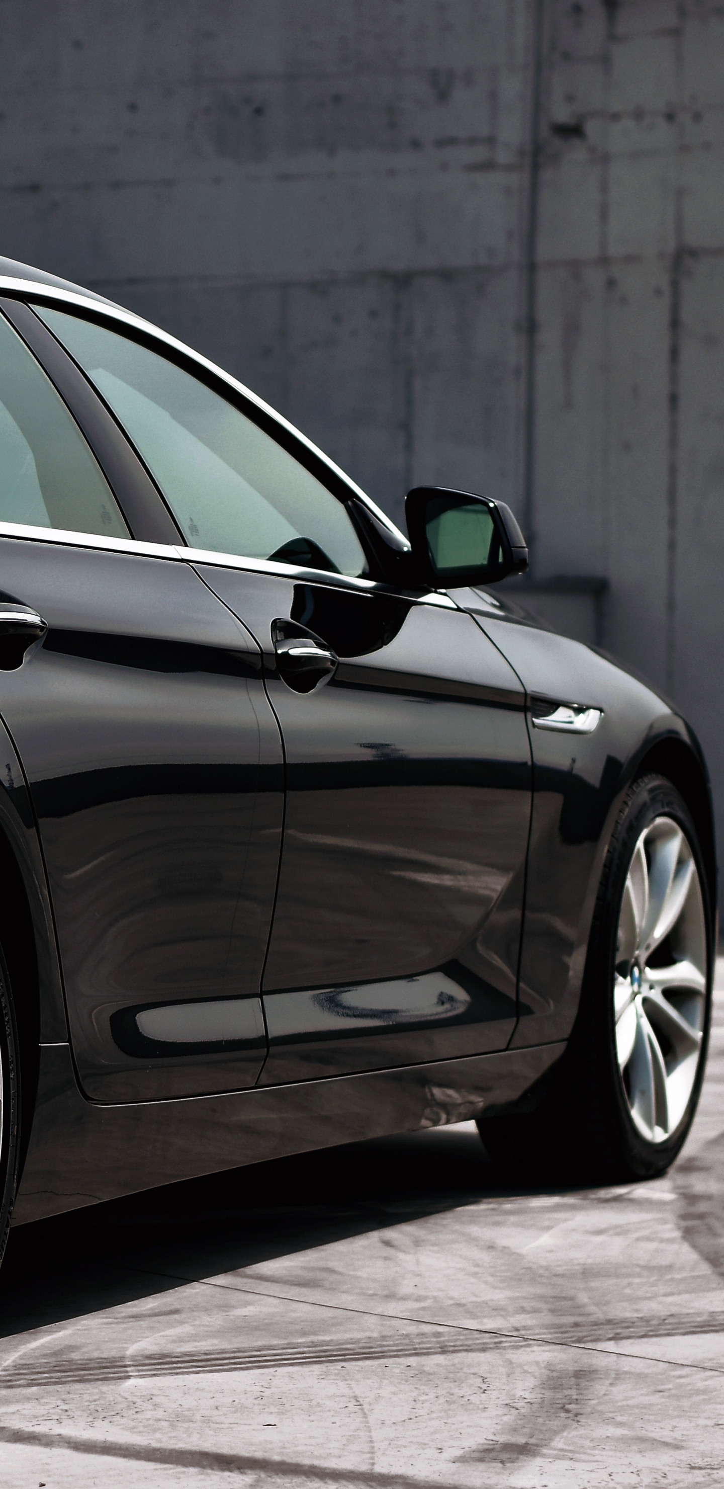 Coupé Bmw m 3 Noir. Wallpaper in 1440x2960 Resolution